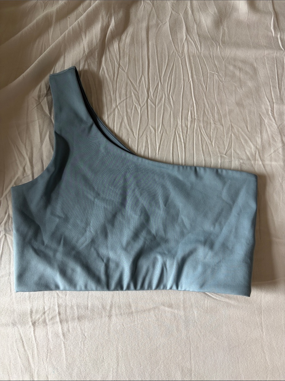Girlfriend Collective One-shoulder Bra Top